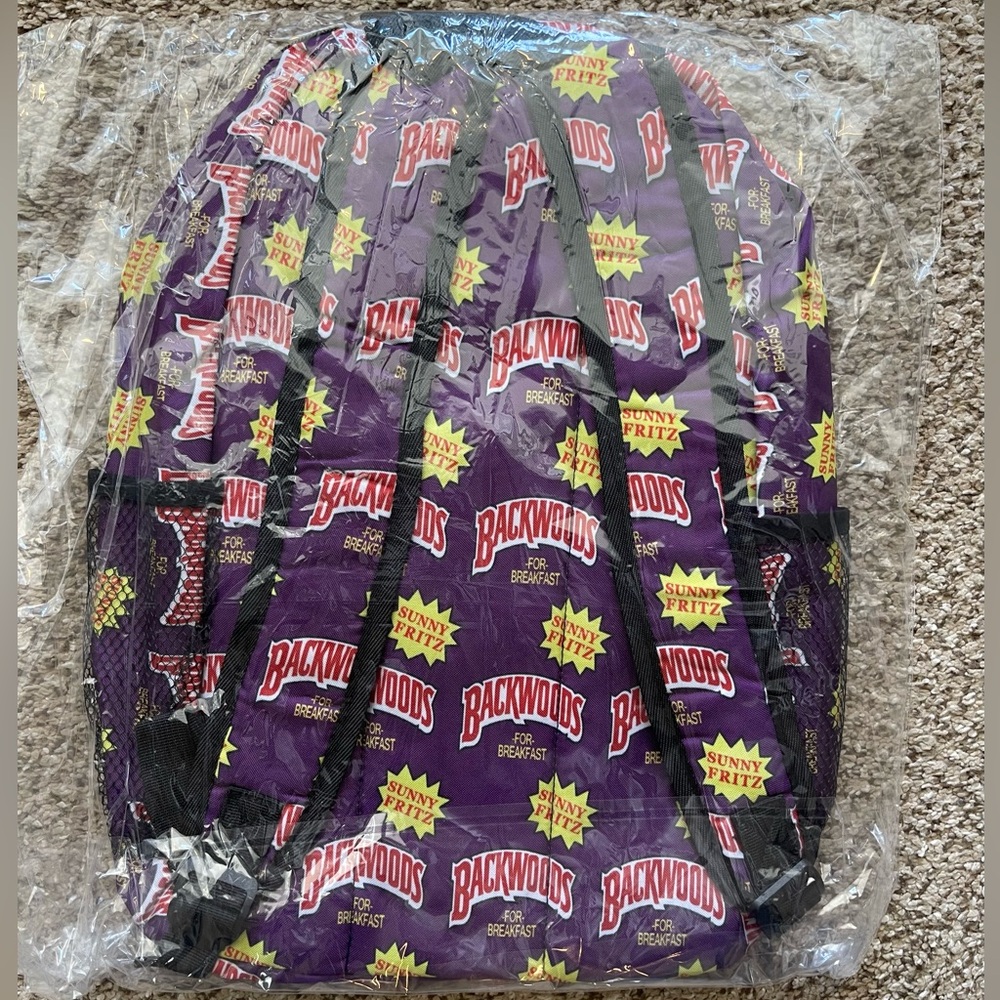 Backwoods Purple Backpack - Picture 2 of 2